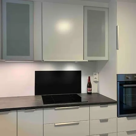 Apartman Moderne Og Fullt Utstyrt 3-rom Hageleilighet Sentrum Naer *